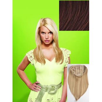 HairDo -  22inch Straight Vibralite Synthetic Extensions (Color: R33 Dark Auburn)