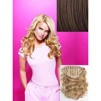 HairDo - 23inch Wavy Vibralite Synthetic Extensions (Color: R830 Ginger Brown)