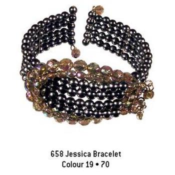 Evita Peroni - Jessica Bracelet - Grey
