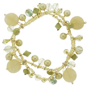 Karina - Beaded Jade Pony/Bracelet (1)