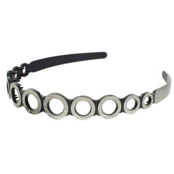 Karina - Silver Ring Headband