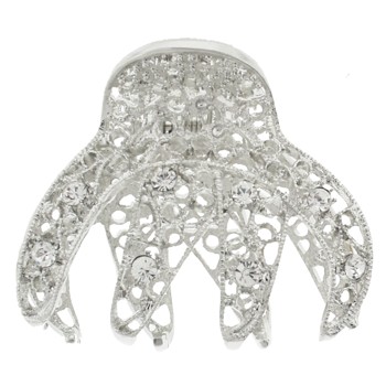 Karina - Octopus Clip Large Metal - Silver