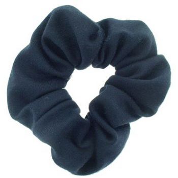 Karina - Cotton Scrunchie - Navy - All Sales Final