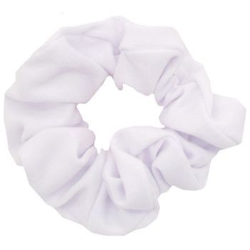 Karina - Cotton Scrunchie - White - All Sales Final