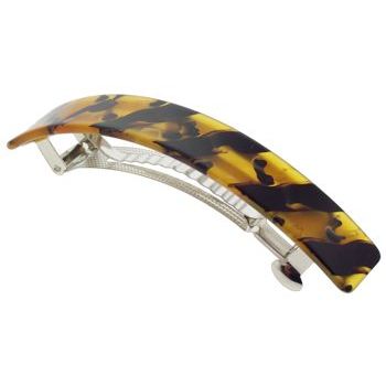 Karina - Watercolor Barrette - Golden Brown Mix