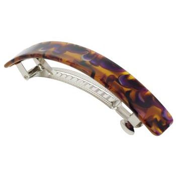 Karina - Watercolor Barrette - Purple Mix