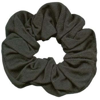 Karina - Cotton Scrunchie - Black - All Sales Final