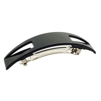 Karina - Modern Barrette - Black