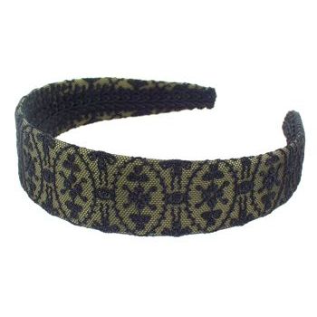 Karin's Garden - Venetian Lace Headband - Black (1)
