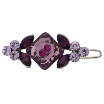 Karen Marie - Amethyst Diamond Clip - Light & Dark Amethyst(1)