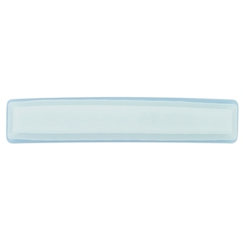 Karen Marie - Candy Coated Lined & Layered Barrette - Light Blueberry (1)
