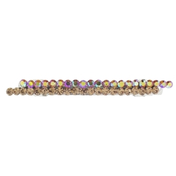 Karen Marie - Jagged Line Barrette - Golden Topaz (1)