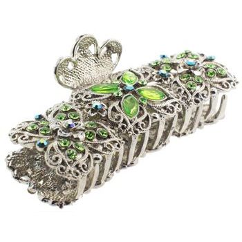 Karen Marie - Marcasite Inspired Jaw - Peridot (1)