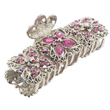 Karen Marie - Marcasite Inspired Jaw - Rose (1)