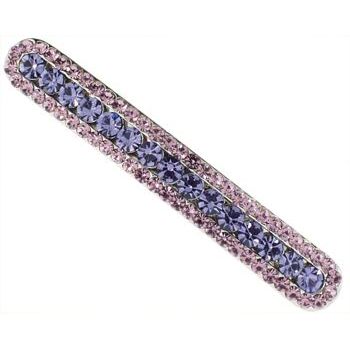 Karen Marie - Austrian Crystal Barrette - Violet (1)