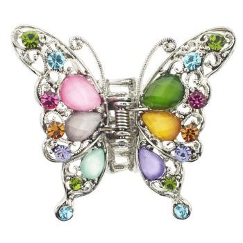 Karen Marie - Moonstone Inspired Butterfly Jaw - Multi-Colored (1)