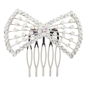 Karen Marie - Bridal Collection - Crystal Bowtie Comb (1)