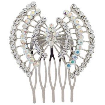 Karen Marie - Bridal Collection - Diamond Ripple Comb (1)