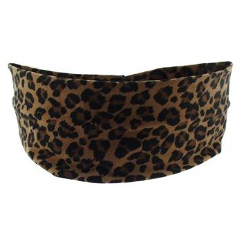 Karen Marie - Soft Leopard Bandeau - Dark Tan  (1)