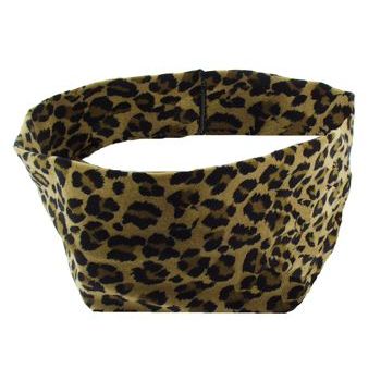 Karen Marie - Soft Leopard Bandeau - Light Tan  (1)