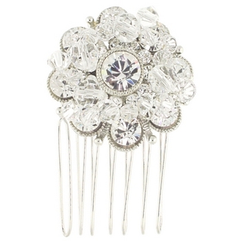Karen Marie - Bridal Collection - Blooming of Crystals Side Comb (1)