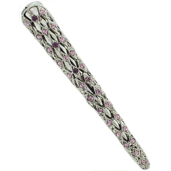 Karen Marie - Argyle Crystal Jaw - Amethyst (1)