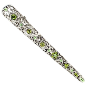 Karen Marie - Victorian Crystal Jaw - Peridot (1)
