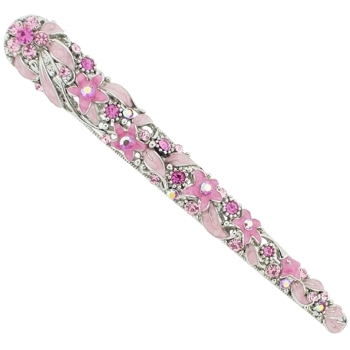 Karen Marie - Enamel Star Flower Jaw - Rose (1)