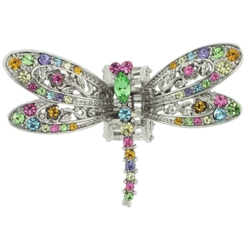 Karen Marie - Dragonfly Crystal Jaw - Multi-Hue (1)