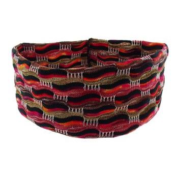 Karen Marie - Stain Glass Inspired Knit Bandeau - Rouge (1)