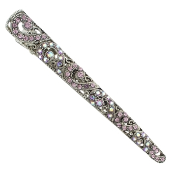 Karen Marie - Crystal Curlicue Jaw - Lavender (1)
