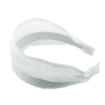 Karen Marie - Cotton Headband - White (1)