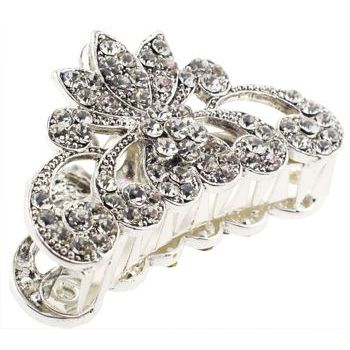 Karen Marie - White Diamond Hue Crystal Jaw - White (1)