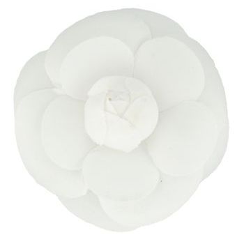 Karin's Garden - Classic Camellia Pin - White (1)