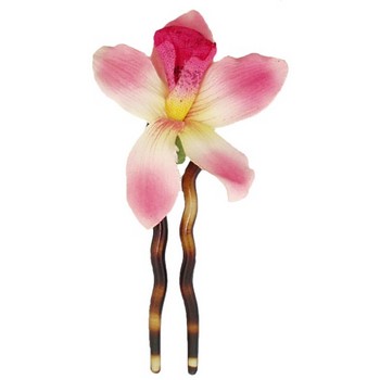 Karin's Garden - Vanda Orchid Chignon - Pink (1)