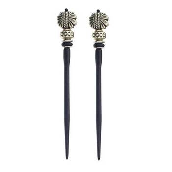 Mei Fa - Hairstyx - Katherine - Short Hairsticks - (Set of 2)