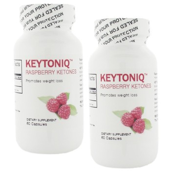 KEYTONIQ Raspberry Ketones - 100% Pure - (2 bottles - 60 days)
