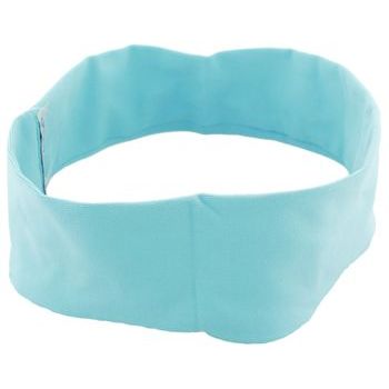 L. Erickson USA - Narrow French Lycra Bandeau Headband - Aqua Blue (1)