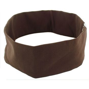 L. Erickson USA - Narrow French Lycra Bandeau Headband - Chocolate Brown (1)