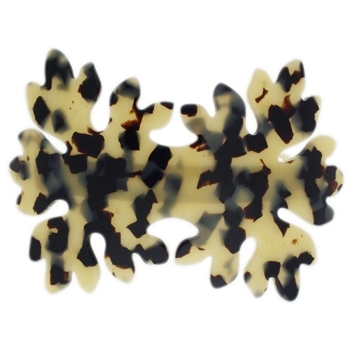 Laurent Olivier - Large Double Leaf Barrette - Ivory Tokyo (1)