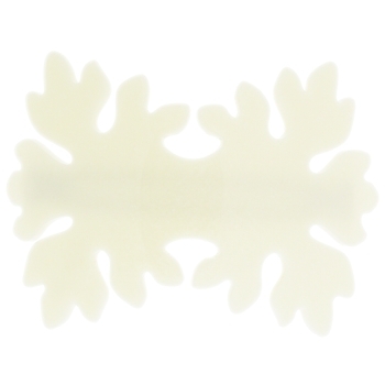 Laurent Olivier - Large Double Leaf Barrette - Mousseline Pearl (1)