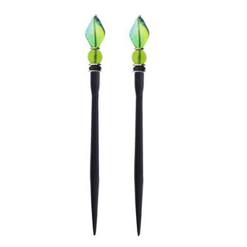 Mei Fa - Hairstyx - Leah - Short Hairsticks - (Set of 2)