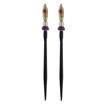 Mei Fa - Hairstyx - Lily - Short Hairsticks - (Set of 2)