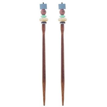 Mei Fa - Hairstyx - Link - Long Hairsticks - (Set of 2)