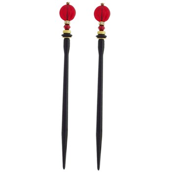 Mei Fa - Hairstyx - Lisbon - Long Hairsticks - (Set of 2)