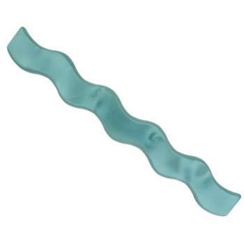 Caravan - Wavy Long Barrette - Aqua