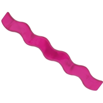 Caravan - Wavy Long Barrette - Hot Pink