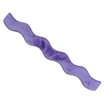 Caravan - Wavy Long Barrette - Lilac