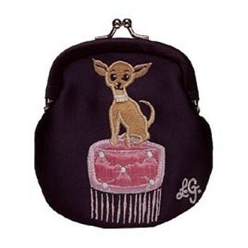 LuLu Guinness - Chihuahua Coin Purse (1)