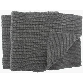 Karen Marie Men's Collection - Cashmere Classics - 100% Cashmere Cardigan Stitch Scarf - Graphite